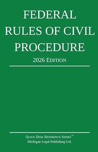 Picture of Federal Rules of Civil Procedure 2026 Edition