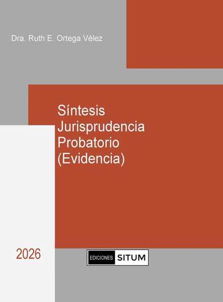 Picture of Síntesis Jurisprudencia Probatorio (Evidencia) 2026