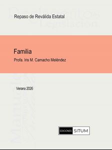 Picture of Manual de Familia Verano 2026. Repaso de Reválida Estatal