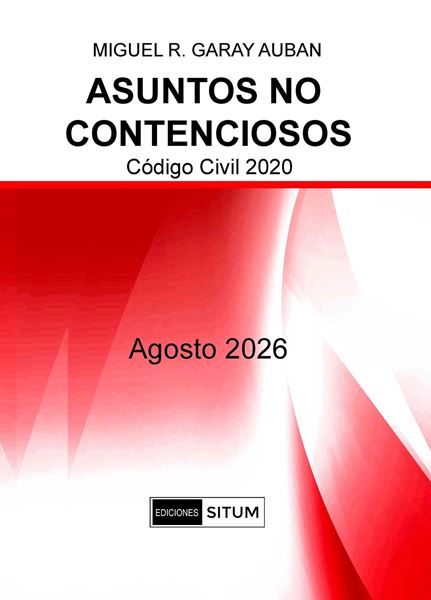 Picture of Compendio Asuntos No Contenciosos. Agosto 2026