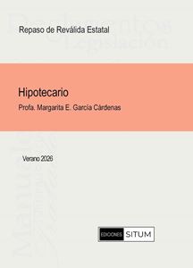 Picture of Manual Hipotecario Verano 2026. Repaso de Reválida Estatal
