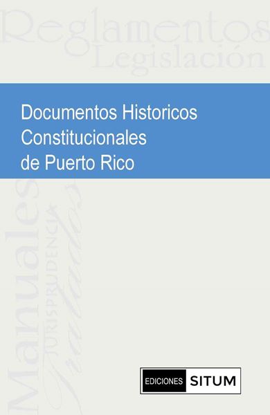 Picture of Documentos Historicos-Constitucionales de Puerto Rico