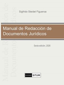 Picture of Manual de Redacción de Documentos Jurídicos. Sexta Edición 2026