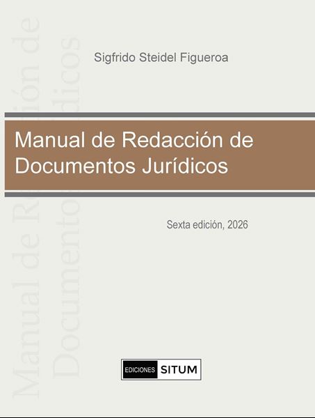 Picture of Manual de Redacción de Documentos Jurídicos. Sexta Edición 2026